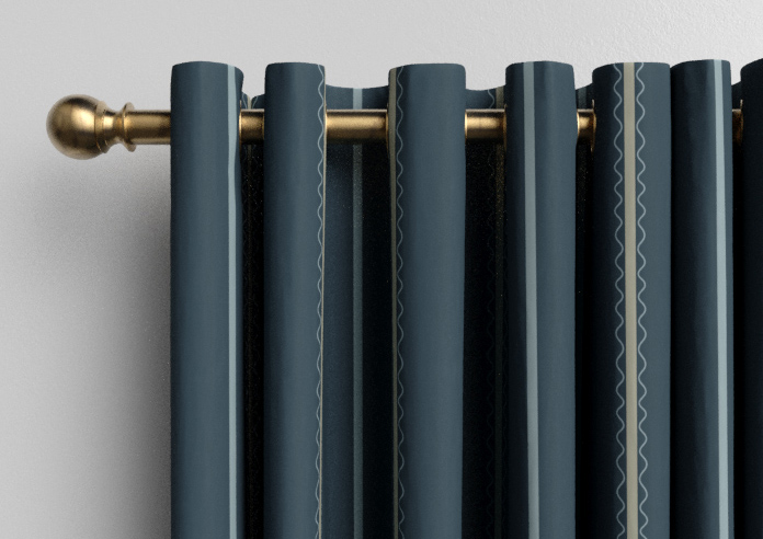 The British Stripe Co. Alfred, Polzeath No.1 - Made to Measure Curtains - Image 12